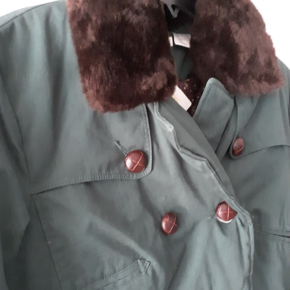 NWT Edeis Teflon Fur Trim Jacket - Picture 2 of 4